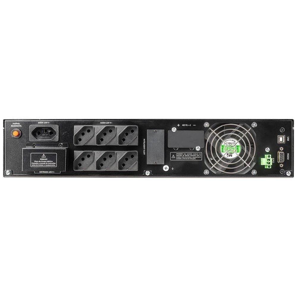 Nobreak Intelbras SNB 3000VA/2100W Senoidal Bivolt 120V, Rack - 4822042