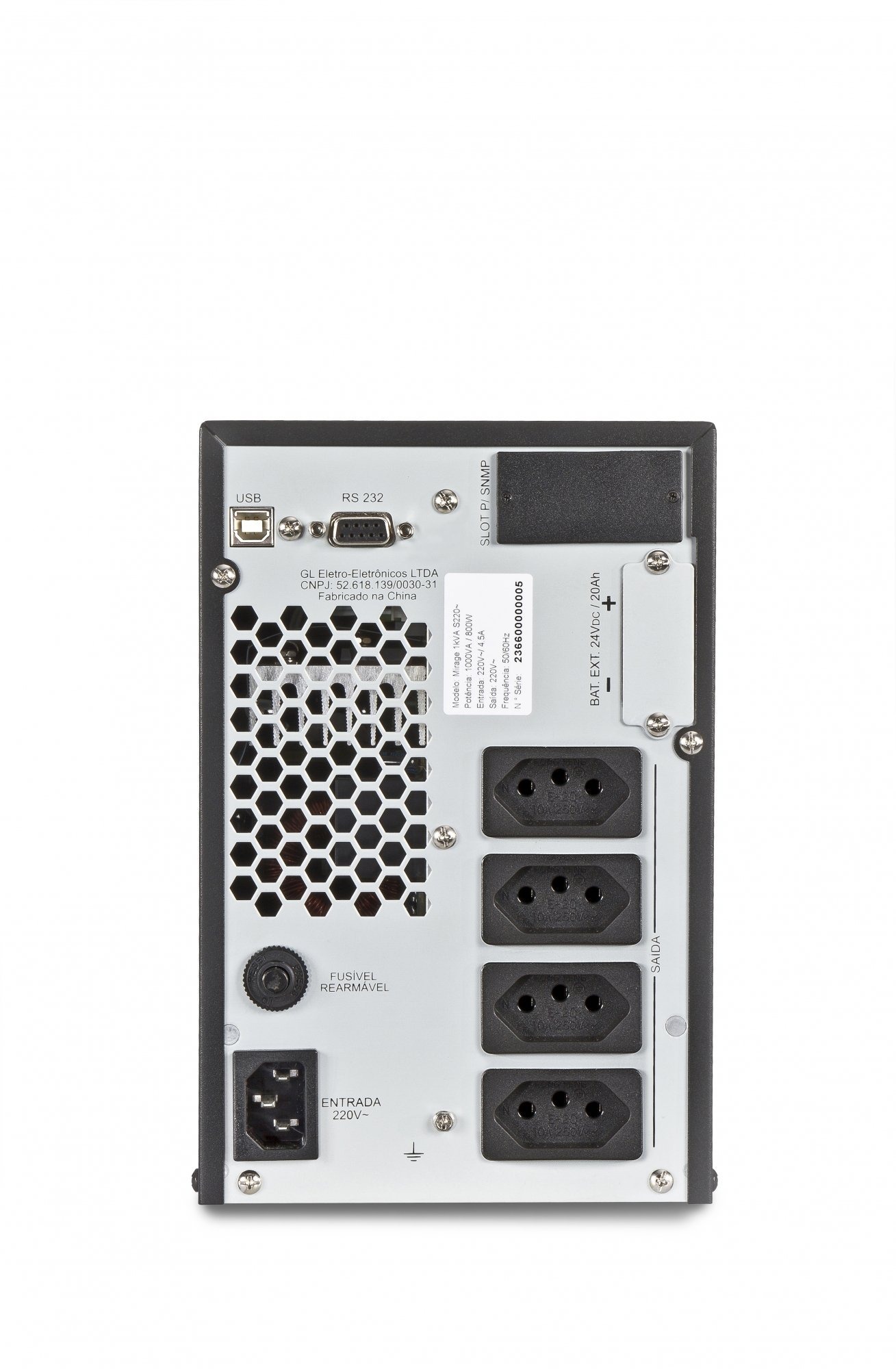 Nobreak SMS Mirage 1000VA Mono 115V, Torre, Dupla Conversão - 23663 (Sob encomenda) Nobreak SMS Mirage 1000VA Mono 115V, Torre, Dupla Conversão - 23663 (Sob encomenda)