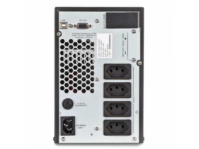 Nobreak SMS Mirage 1000VA Mono 220V, Torre, Dupla Conversão - 23660