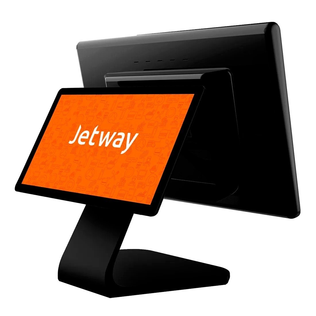 PDV All In One Jetway 15.6" + Monitor 10.1" J61412 Quad Core, 4GB, 128GB SSD - JPT-800006964