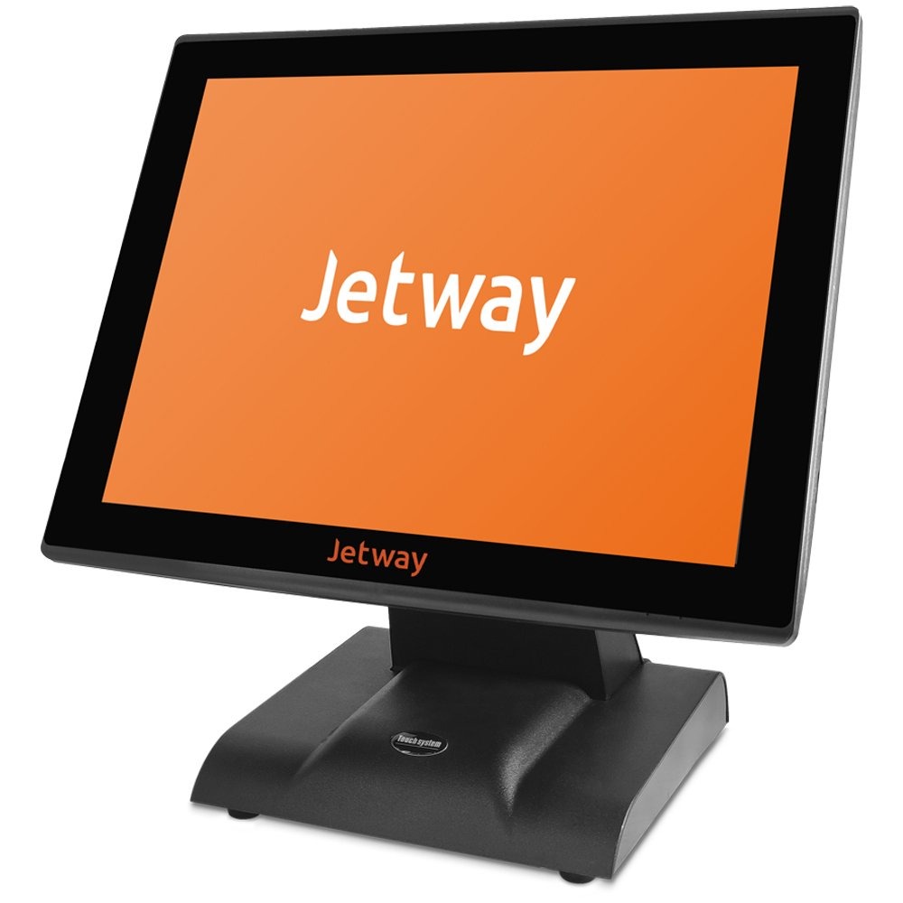 PDV All in One Jetway JPT-700, Tela de 15", Quad Core 2.60 GHz, 4Gb, 128Gb SSD, Serial, Ethernet - 006422