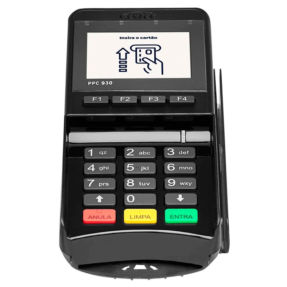 Pin Pad Gertec PPC930 Preto USB - 70500035