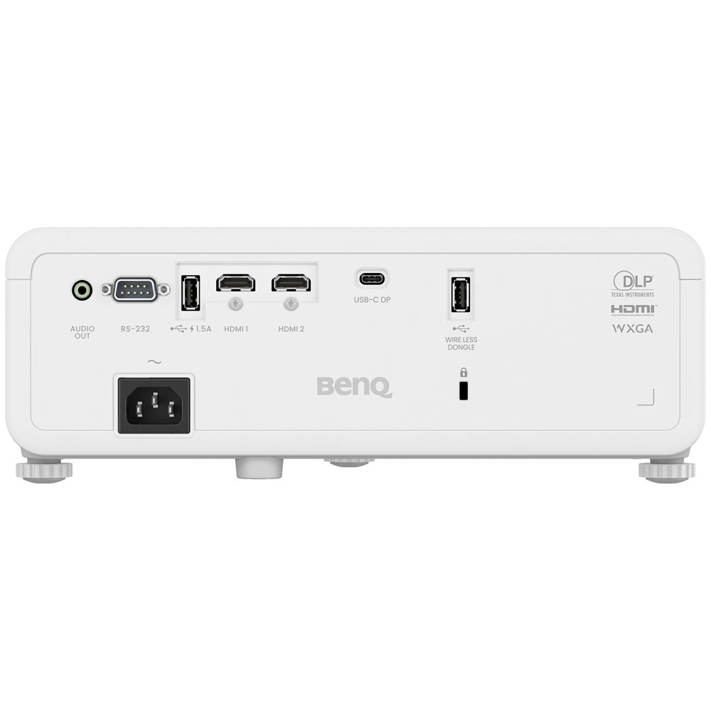 Projetor Benq LW650, 4000 ANSI Lumens, Laser, DLP, WXGA, 4K, HDMI, USB-C, USB-A, Áudio 10W - 9H.JS677.13L (Sob Encomenda)