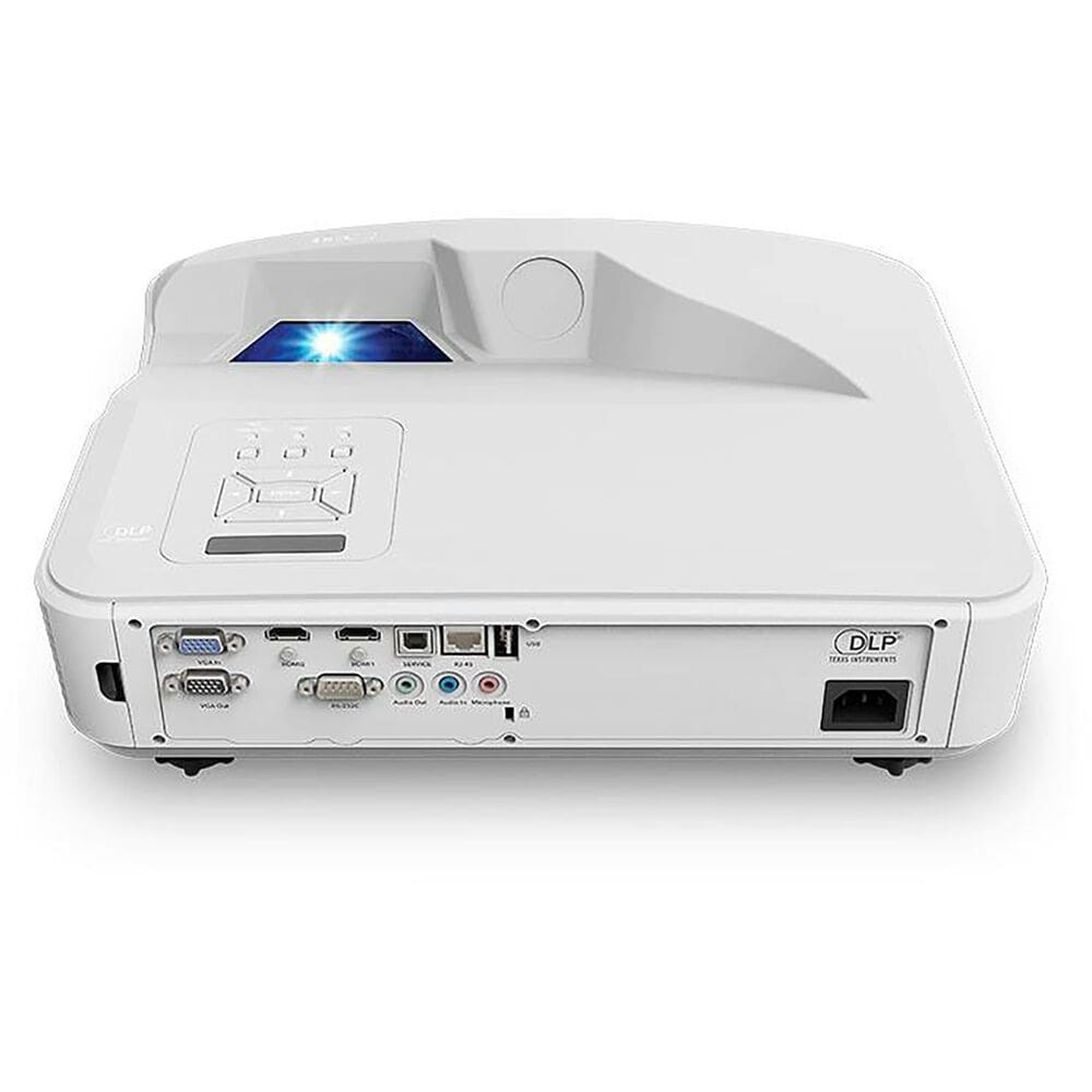 Projetor Christie Captiva DWU500S, 4500 ANSI / 5000 ISO Lumens, Laser, WUXGA (1920 x 1200), 1DLP, HDMI, VGA, USB, áudio 10W, até 150", Ultra Curta Distância, Branco - 171-038102-02 (Sob Encomenda)