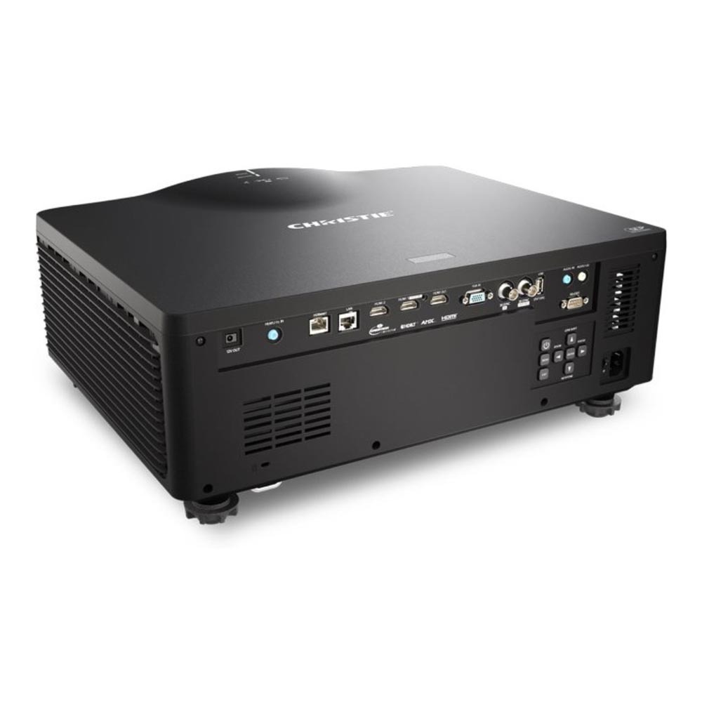 Projetor Christie Inspire 4K860A-iS, TAA, 7200 ANSI / 8500 ISO Lumens, Laser, 4K UHD (3840 x 2160), 1DLP, HDMI, VGA, USB, áudio 2X10W, Lente Motorizada, 24/7, Preto - 171-073101-02 (Sob Encomenda)