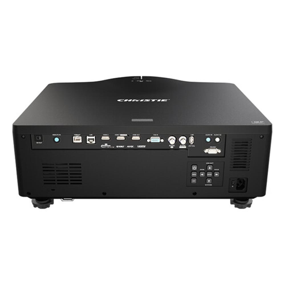 Projetor Christie Inspire DWU760A-iS, TAA, 6000 ANSI / 7150 ISO Lumens, Laser, WUXGA (1920 x 1200), 1DLP, HDMI, VGA, USB, áudio 2X10W, Lente Motorizada, 24/7, Preto - 171-042107-02 (Sob Encomenda)