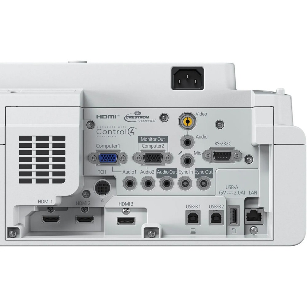 Projetor Epson BrightLink 760Wi, 4100 Lumens, WXGA, Laser, Projeta até 100", 3LCD - V11HA80021