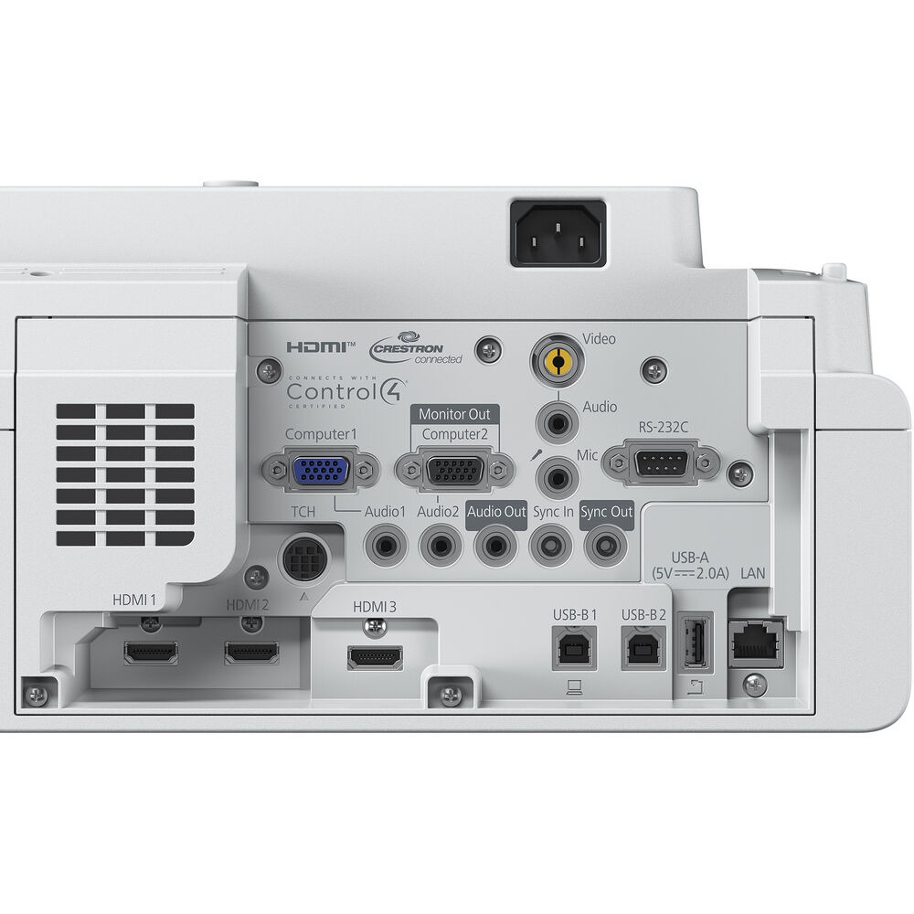 Projetor Epson BrightLink 770Fi, 4100 Lumens, Laser, FHD, Projeta até 100", 3LCD, Ultra Curta Distância - V11HA78021