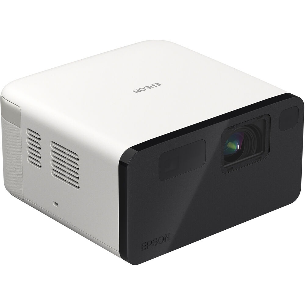Projetor Epson Epiqvision EF21 1000 ANSI Lumens, Laser, Full HD 1920 x 1080, tela 30" a 150", HDR, Smart, Google TV, Áudio 10W, WiFi, Branco Diamante - V11HB35020