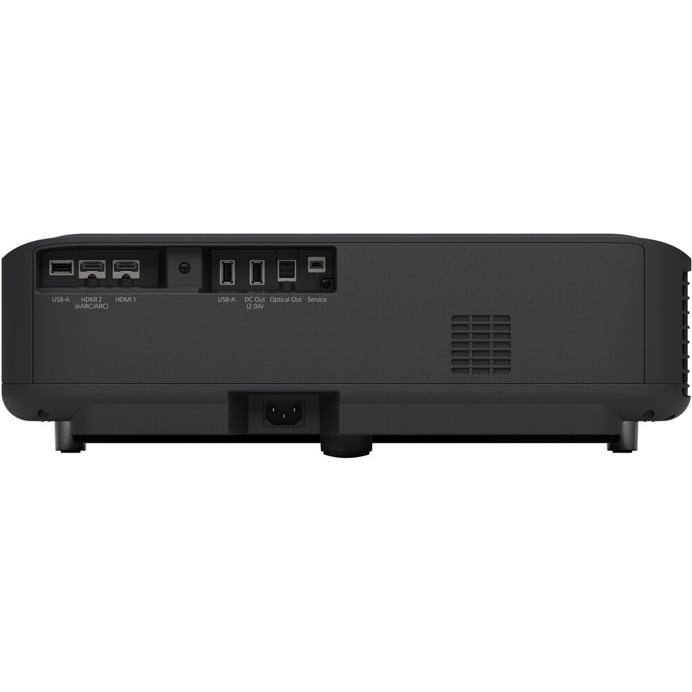 Projetor Epson EpiqVision LS650, 3600 Lumens, Laser, 4K PRO-UHD, 4K Nativo, até 120", Android TV, Áudio Yamaha, Ultra Curta Distância, Preto - V11HB07120