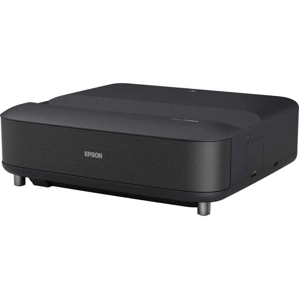 Projetor Epson EpiqVision LS650, 3600 Lumens, Laser, 4K PRO-UHD, 4K Nativo, até 120", Android TV, Áudio Yamaha, Ultra Curta Distância, Preto - V11HB07120