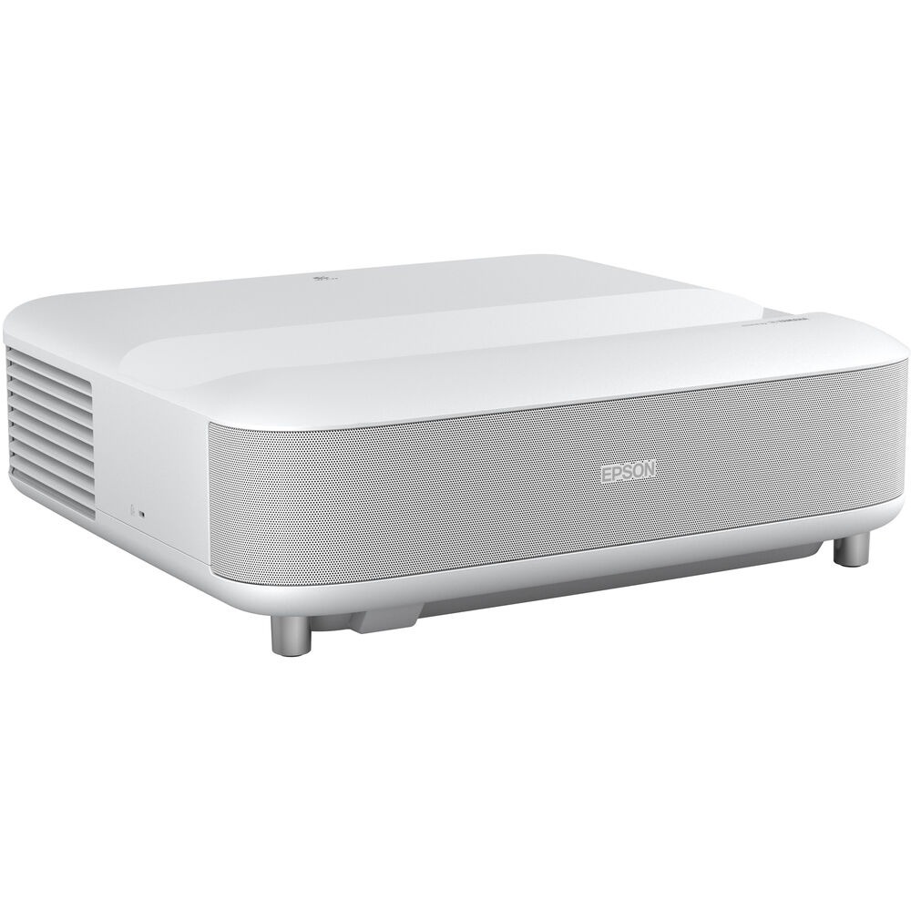 Projetor Epson EpiqVision LS650, 3600 Lumens, Laser, 4K PRO-UHD, 4K Nativo, até 120", Android TV, Áudio Yamaha, Ultra Curta Distância, Branco - V11HB07020