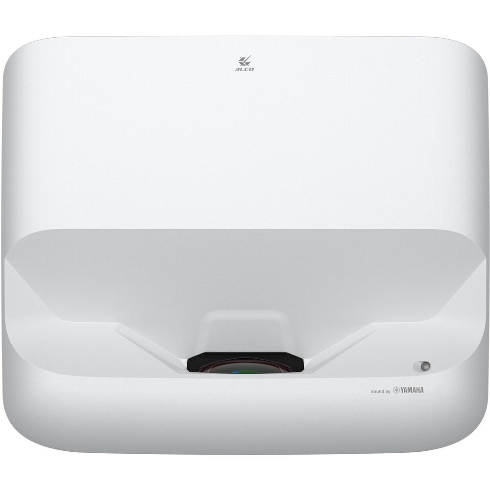 Projetor Epson EpiqVision LS650, 3600 Lumens, Laser, 4K PRO-UHD, 4K Nativo, até 120", Android TV, Áudio Yamaha, Ultra Curta Distância, Branco - V11HB07020