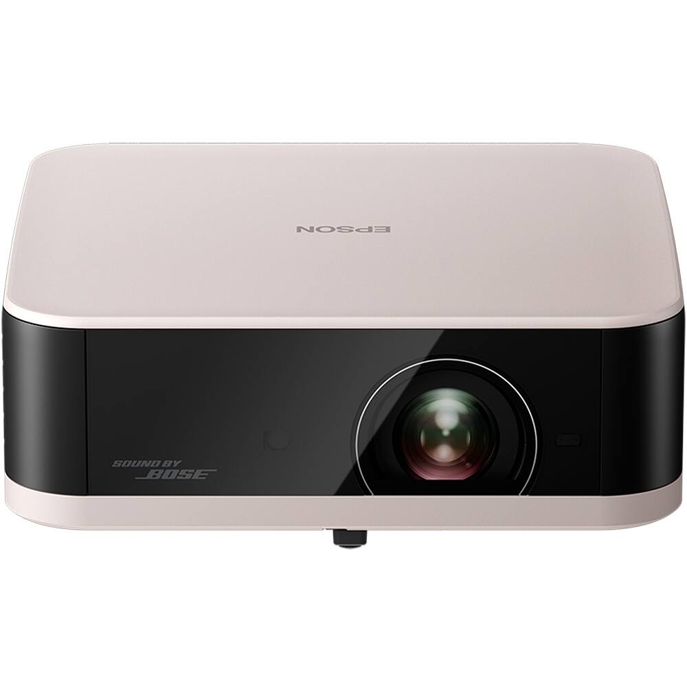 Projetor Smart Epson Portátil, Lifestudio Pop EF-61, 700 IDMS/ISO Lumens, LED, 3LCD, Full HD, HDMI, USB, Smart, Google TV, áudio BOSE 2x5W, Wi-Fi, Bluetooth, até 150 Polegadas, Bege Rosado - V11HB72221