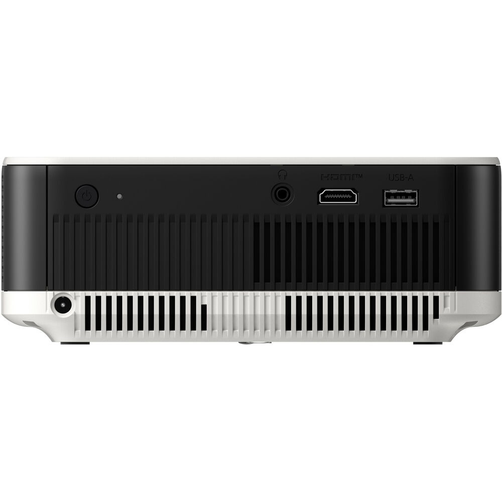 Projetor Epson Portátil Lifestudio Pop EF-61W, 700 IDMS/ISO Lumens, LED, 3LCD, Full HD, HDMI, USB, Smart, Google TV, áudio BOSE 2x5W, Wi-Fi, Bluetooth, até 150", Branco Pérola - V11HB72021