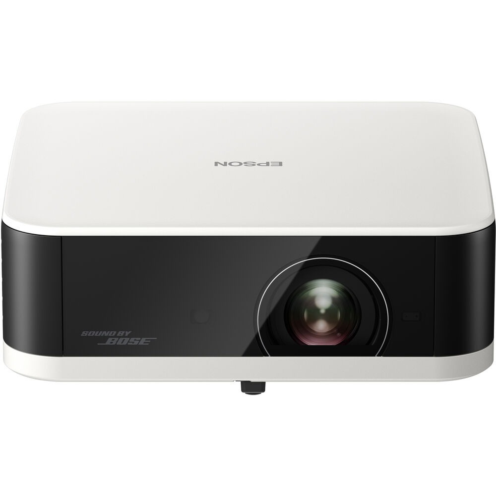 Projetor Epson Portátil Lifestudio Pop EF-61W, 700 IDMS/ISO Lumens, LED, 3LCD, Full HD, HDMI, USB, Smart, Google TV, áudio BOSE 2x5W, Wi-Fi, Bluetooth, até 150", Branco Pérola - V11HB72021