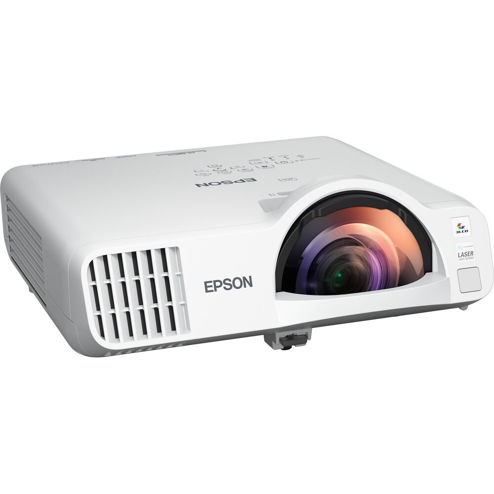 Projetor Epson Powerlite L210SF, 4000 Lumens, WXGA, Full HD, 1920 X 1080, Laser, HDMI, Wireless, Curta Distância - V11HA75020 Projetor Epson Powerlite L210SF, 4000 Lumens, WXGA, Full HD, 1920 X 1080, Laser, HDMI, Wireless, Curta Distância - V11HA75020