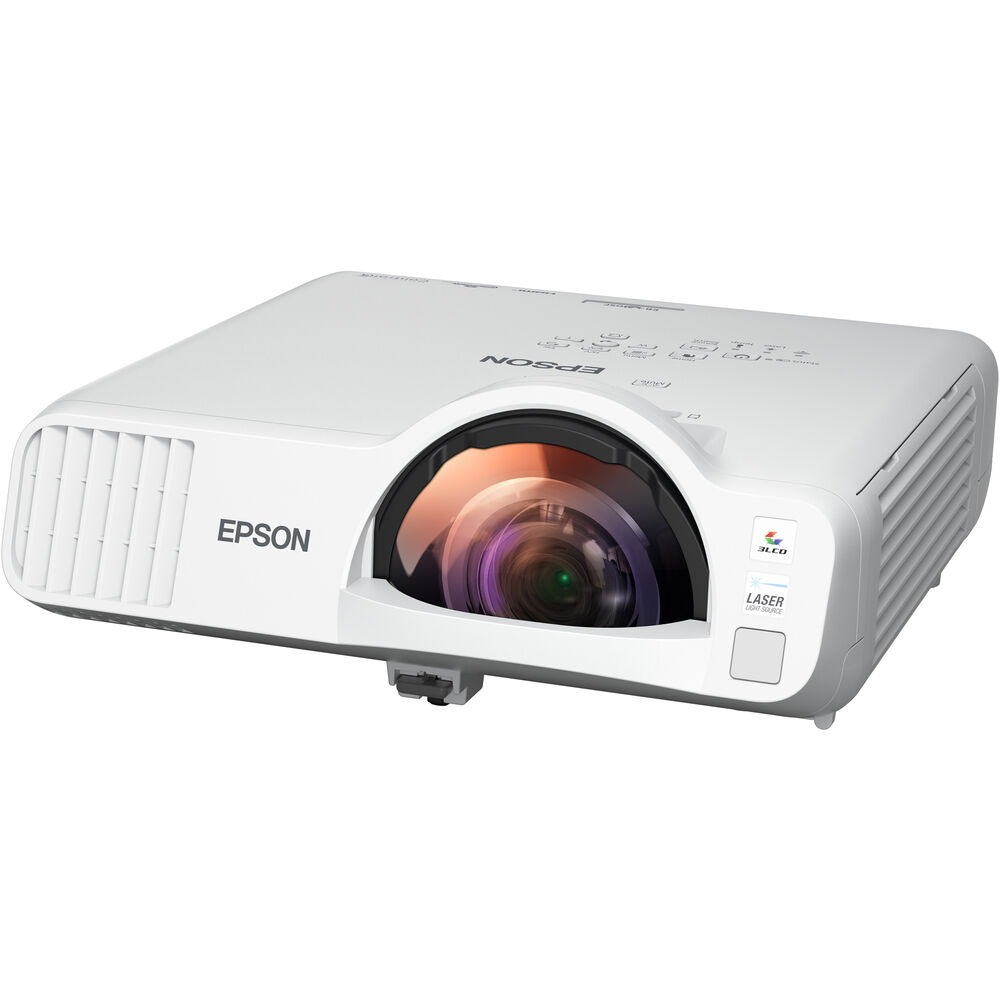Projetor Epson Powerlite L210SF, 4000 Lumens, WXGA, Full HD, 1920 X 1080, Laser, HDMI, Wireless, Curta Distância - V11HA75020 Projetor Epson Powerlite L210SF, 4000 Lumens, WXGA, Full HD, 1920 X 1080, Laser, HDMI, Wireless, Curta Distância - V11HA75020