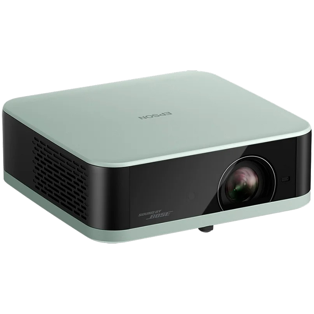Projetor Smart Epson Portátil, Lifestudio Pop EF-61, 700 IDMS/ISO Lumens, LED, 3LCD, Full HD, HDMI, USB, Smart, Google TV, áudio BOSE 2x5W, Wi-Fi, Bluetooth, até 150 Polegadas, Verde Fumê - V11HB72321