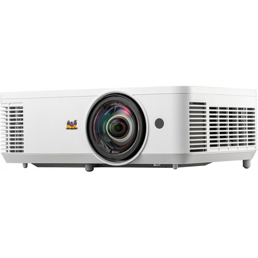 Projetor ViewSonic 4000 ANSI Lumens, DLP, Lâmpada, WXGA 1280 x 800, 2x HDMI, Curta distância - PS502W Projetor ViewSonic 4000 ANSI Lumens, DLP, Lâmpada, WXGA 1280 x 800, 2x HDMI, Curta distância - PS502W