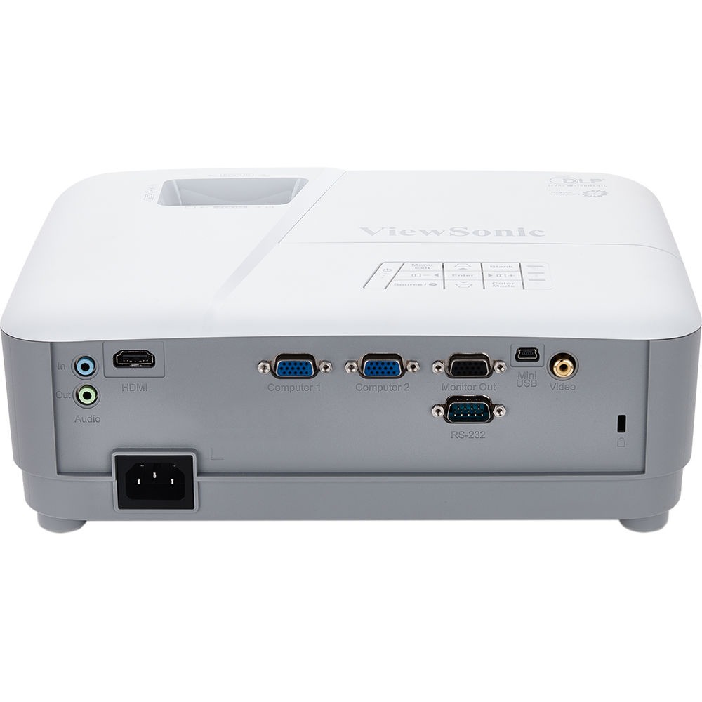 Projetor ViewSonic 4000 ANSI Lumens, Lâmpada, DLP, WXGA (1280 x 800), HDMI, USB, áudio 2W, até 300 Polegadas - PA503W Projetor ViewSonic 4000 ANSI Lumens, Lâmpada, DLP, WXGA (1280 x 800), HDMI, USB, áudio 2W, até 300 Polegadas - PA503W