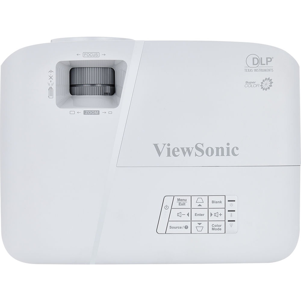 Projetor ViewSonic 4000 ANSI Lumens, Lâmpada, DLP, WXGA (1280 x 800), HDMI, USB, áudio 2W, até 300 Polegadas - PA503W Projetor ViewSonic 4000 ANSI Lumens, Lâmpada, DLP, WXGA (1280 x 800), HDMI, USB, áudio 2W, até 300 Polegadas - PA503W