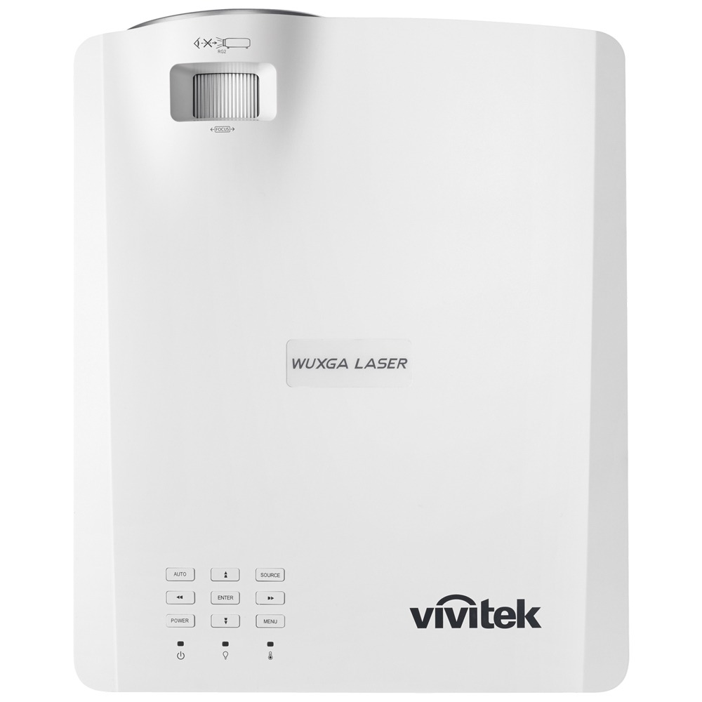 Projetor Vivitek 6100 ANSI Lumens, DLP, Laser, WUXGA (1920 x 1200), 3x HDMI, Curta distância - DU4381Z-ST