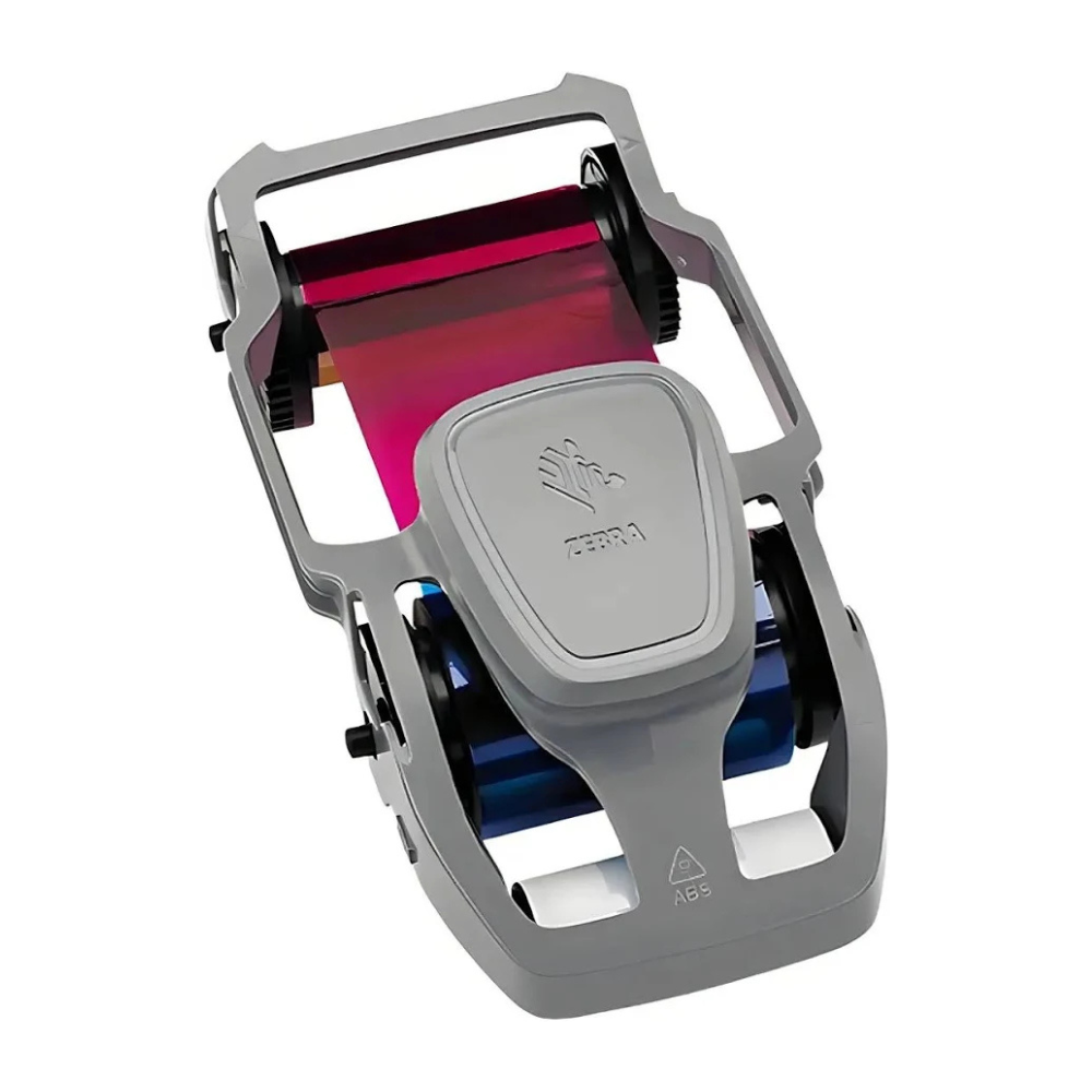 Ribbon Zebra p/Impressora ZC100/300, 300 Imagens Colorido YMCKO - 800300-252BR