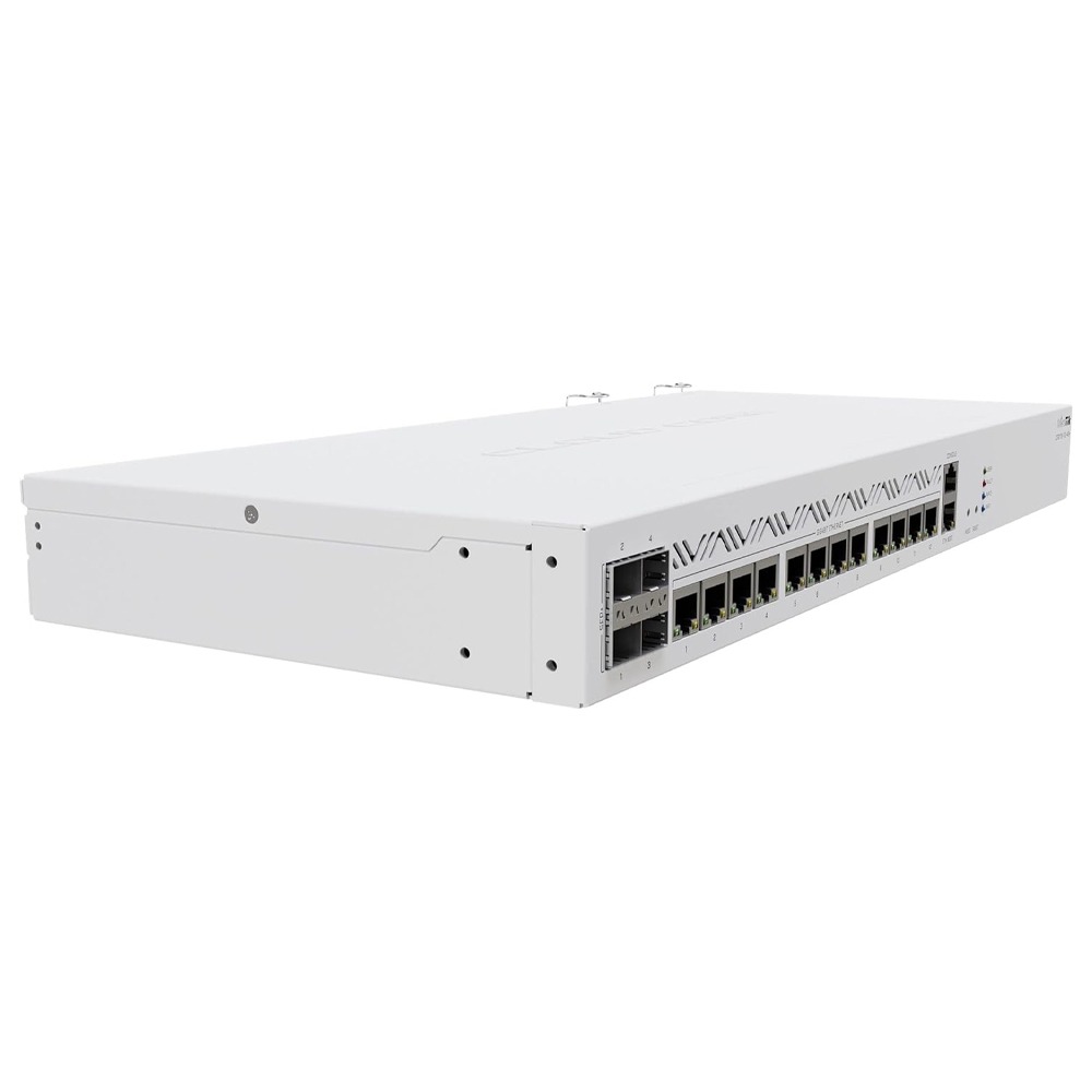 Roteador Mikrotik 13P Gigabit Ethernet + 04P SFP+ - CCR2116-12G-4S+ Roteador Mikrotik 13P Gigabit Ethernet + 04P SFP+ - CCR2116-12G-4S+