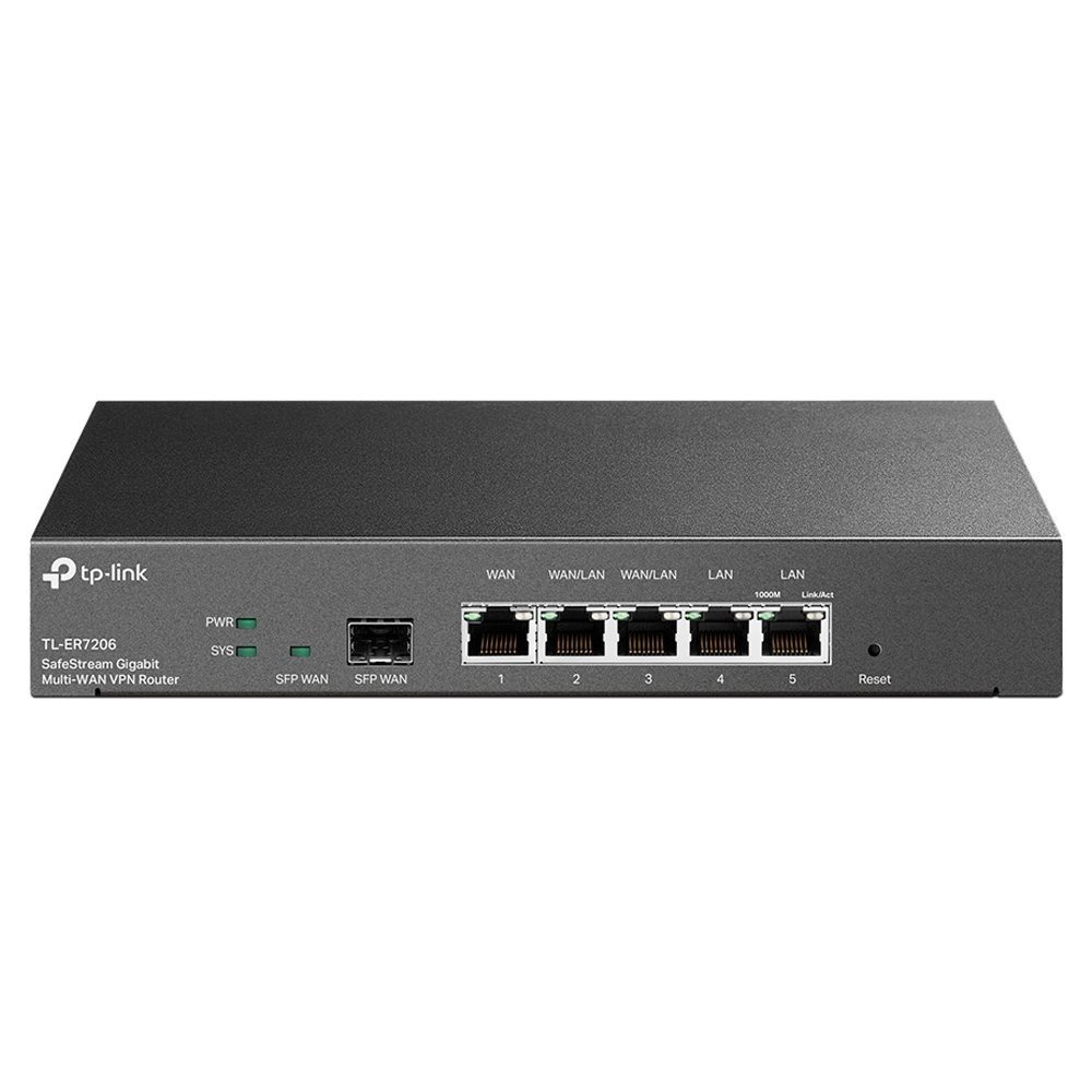 Roteador Tp-link VPN Safestream Multi WAN Gigabit ER7206