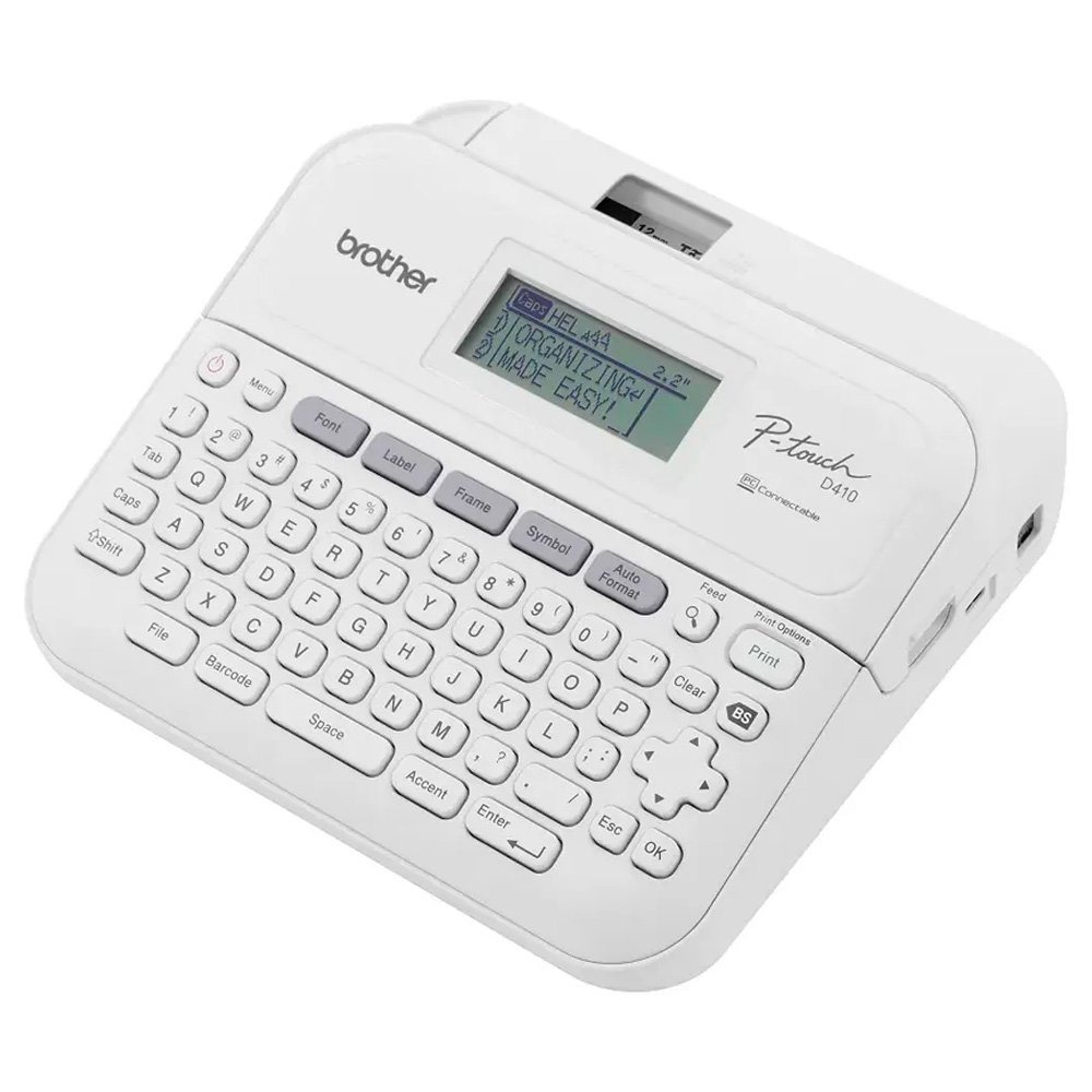 Rotulador Brother Eletrônico - PTD410 Rotulador Brother Eletrônico - PTD410