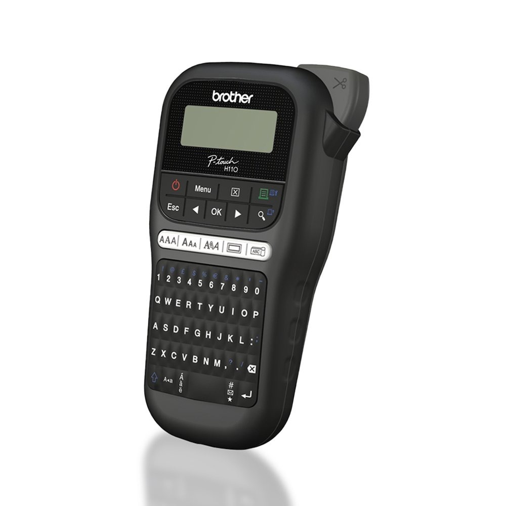 Rotulador Eletrônico Brother Ptouch Preto PTH110BK Rotulador Eletrônico Brother Ptouch Preto PTH110BK