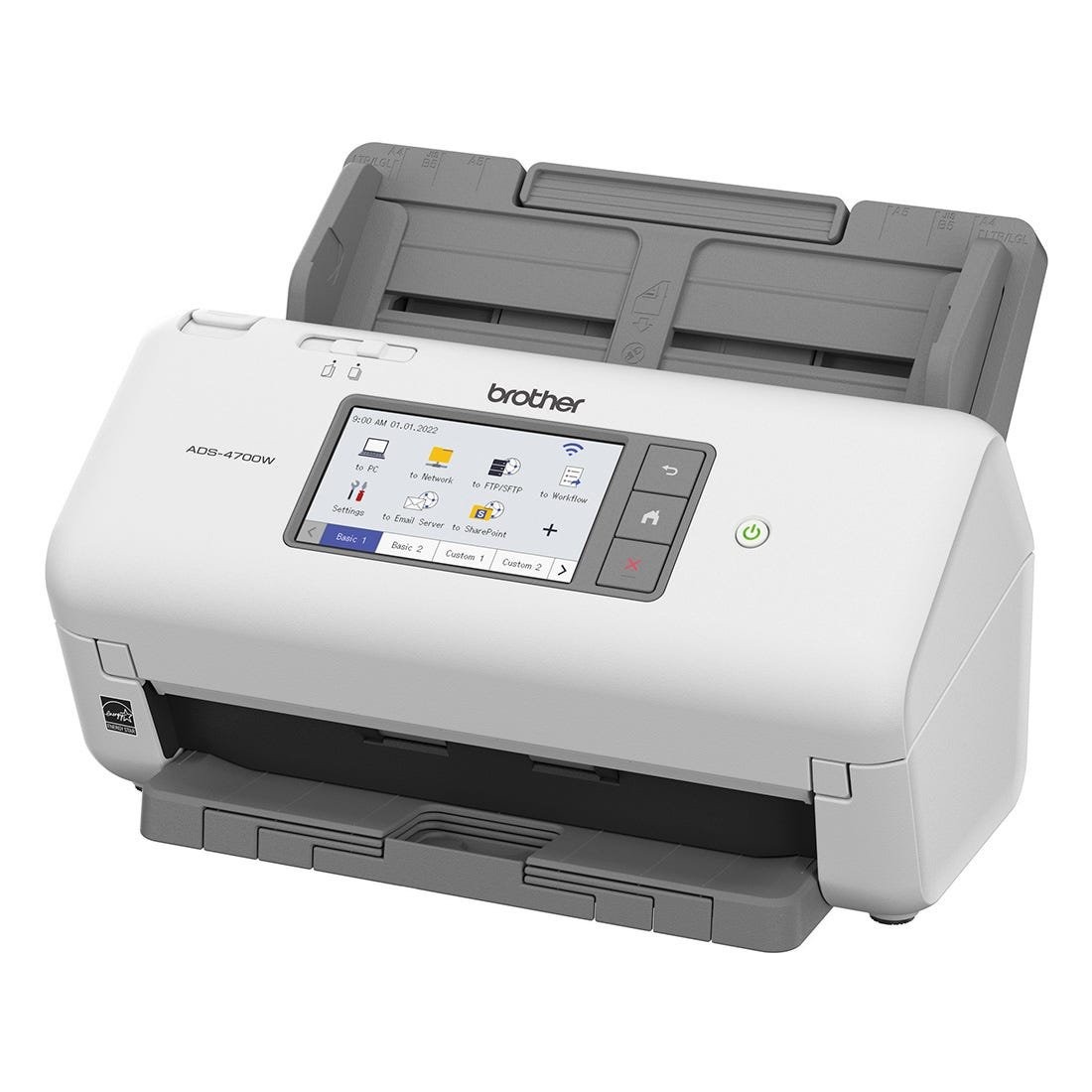 Scanner Brother A4 Duplex Wireless 40ppm ADS4700W