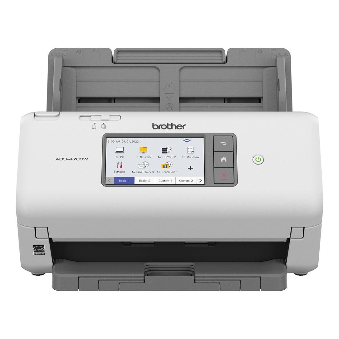 Scanner Brother A4 Duplex Wireless 40ppm ADS4700W