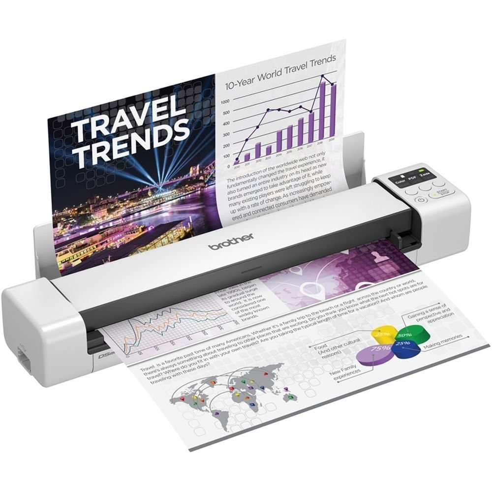 Scanner Brother Portátil A4 Duplex WiFi 15ppm DS940DW Scanner Brother Portátil A4 Duplex WiFi 15ppm DS940DW