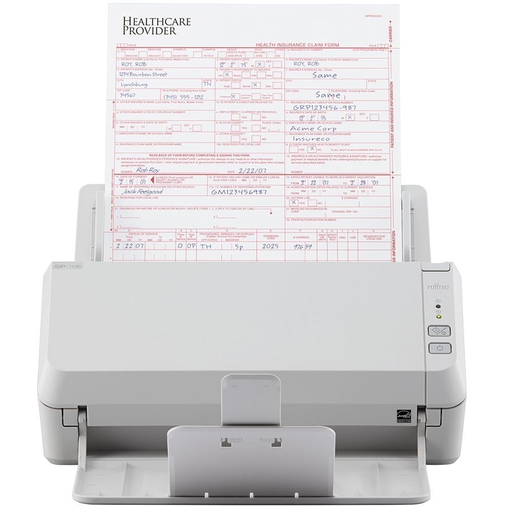 Scanner Fujitsu SP1130N A4 Duplex 30ppm - CG01000-299901 Scanner Fujitsu SP1130N A4 Duplex 30ppm - CG01000-299901