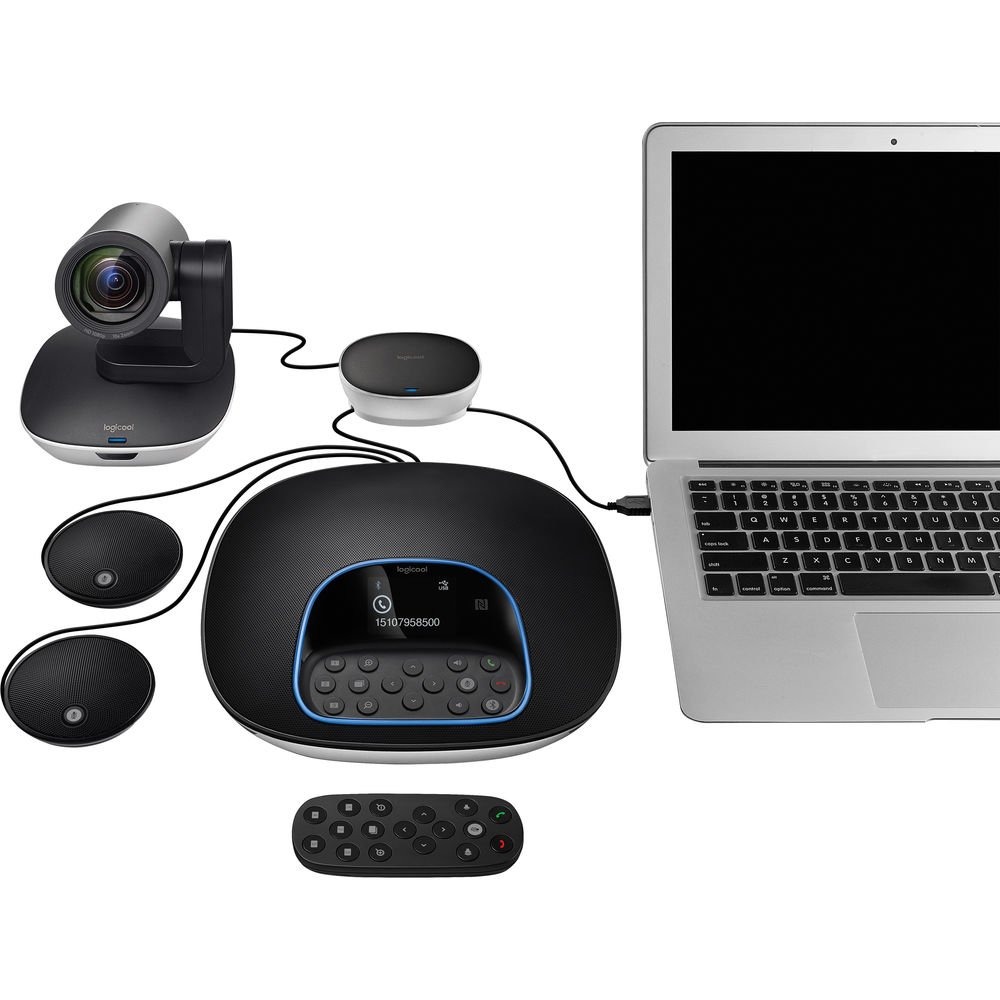 Sistema de Videoconferência Logitech Group ConferenceCam CC3000e, Câmera 1080p - 960-001054