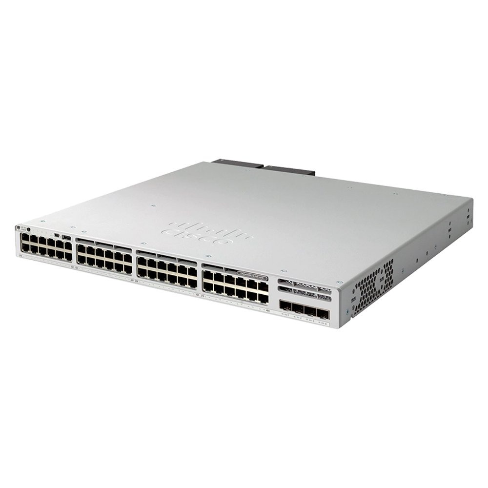 Switch Cisco C9300L 48 Portas GbE PoE+ 505W 4x SFP+ 10G C9300L-48P-4G-E (Sob encomenda)