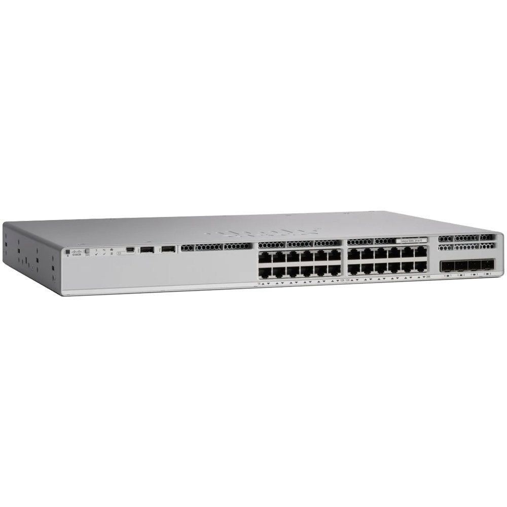 Switch Cisco Catalyst 9200L 24 Portas, POE+, 4X 10G - C9200L-24P-4X-E (Sob encomenda) Switch Cisco Catalyst 9200L 24 Portas, POE+, 4X 10G - C9200L-24P-4X-E (Sob encomenda)