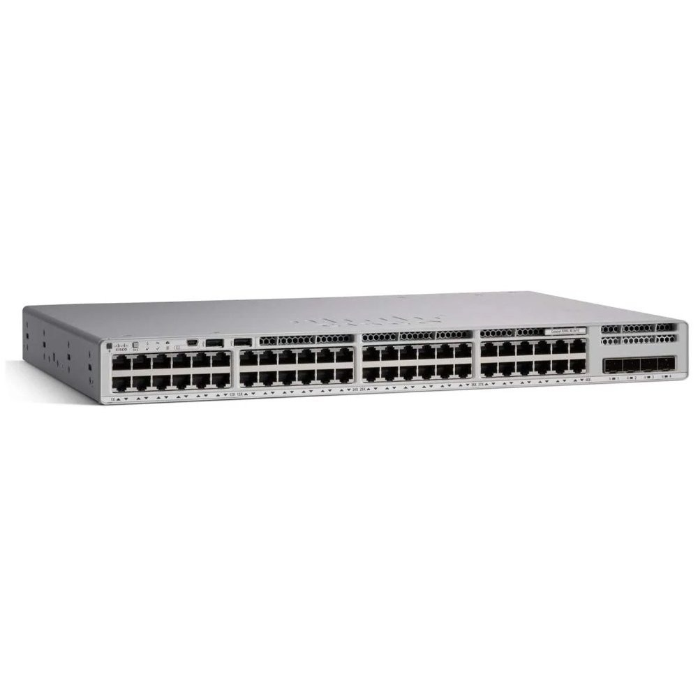 Switch Cisco Catalyst 9200L 48 Portas Gigabit 48x Poe 740W 4x SFP Gerenciável C9200L-48P-4G-E