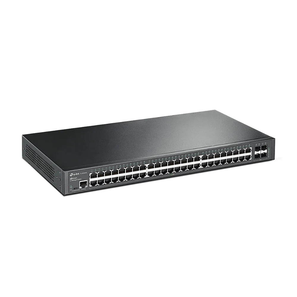 Switch Gerenciável TP-Link JetStream TL-SG3452 48 Portas Gigabit 4 Portas SFP Switch Gerenciável TP-Link JetStream TL-SG3452 48 Portas Gigabit 4 Portas SFP