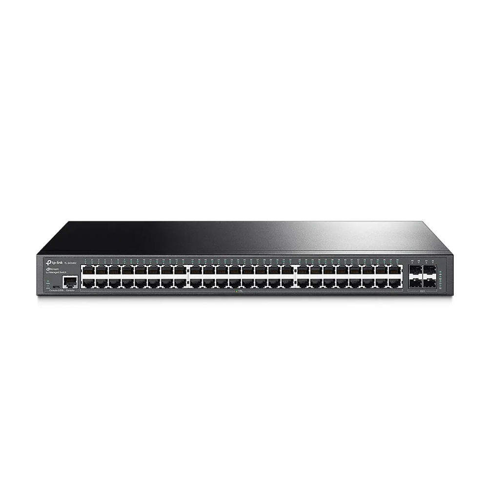 Switch Gerenciável TP-Link JetStream TL-SG3452 48 Portas Gigabit 4 Portas SFP Switch Gerenciável TP-Link JetStream TL-SG3452 48 Portas Gigabit 4 Portas SFP