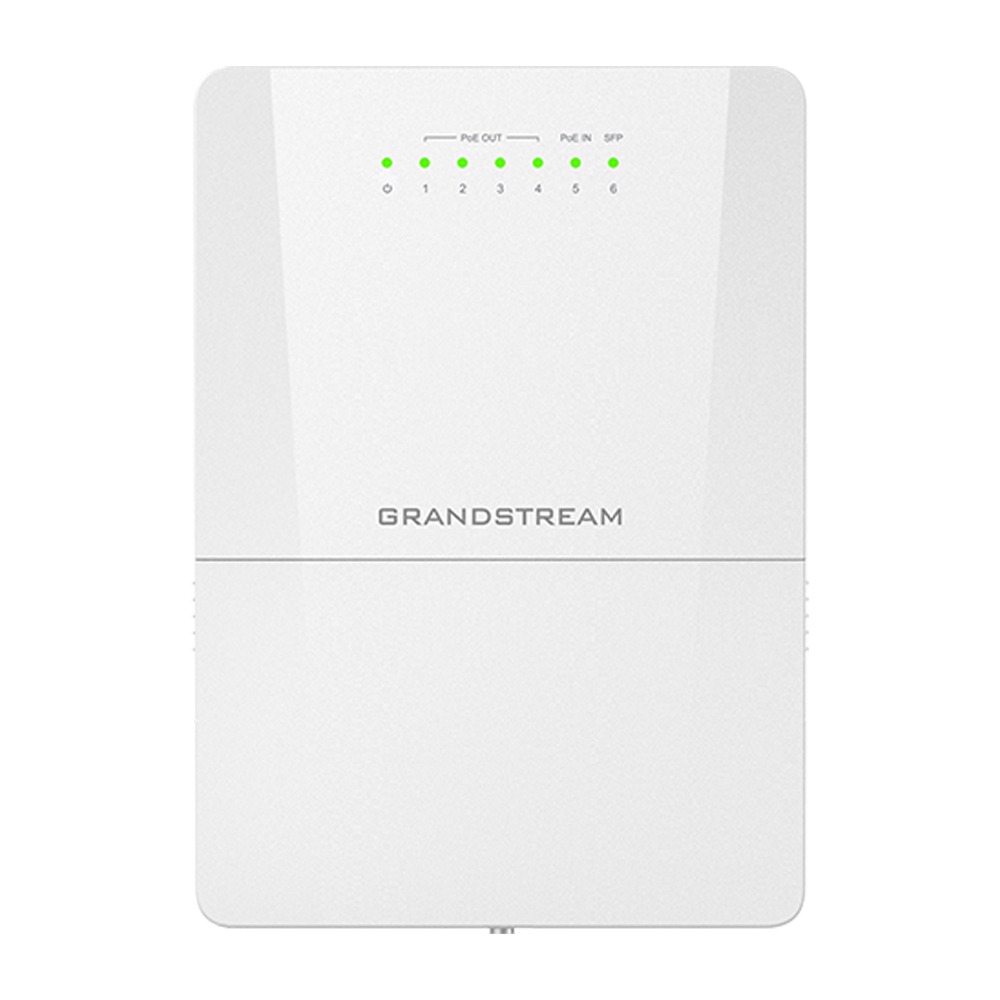 Switch Grandstream Gerenciavel L2 6 Portas POE IP66 1x SFP GWN7710R Switch Grandstream Gerenciavel L2 6 Portas POE IP66 1x SFP GWN7710R