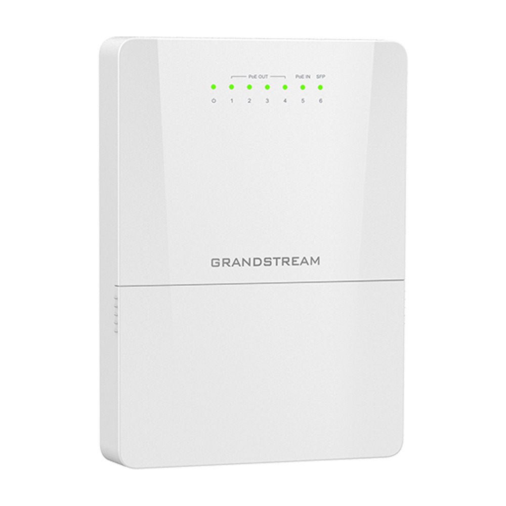 Switch Grandstream Gerenciavel L2 6 Portas POE IP66 1x SFP GWN7710R Switch Grandstream Gerenciavel L2 6 Portas POE IP66 1x SFP GWN7710R