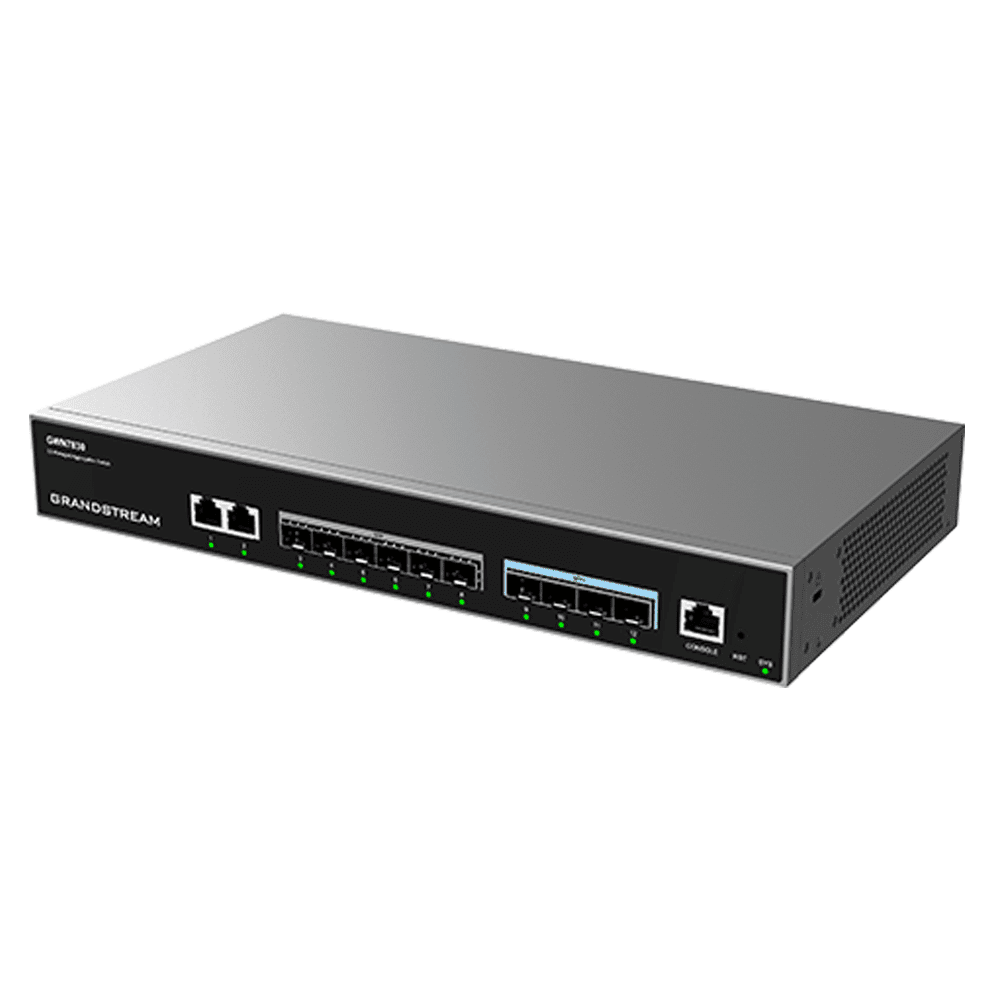 Switch Grandstream L3 Gerenciável 12 Portas 4x SFP+ GWN7830 Switch Grandstream L3 Gerenciável 12 Portas 4x SFP+ GWN7830
