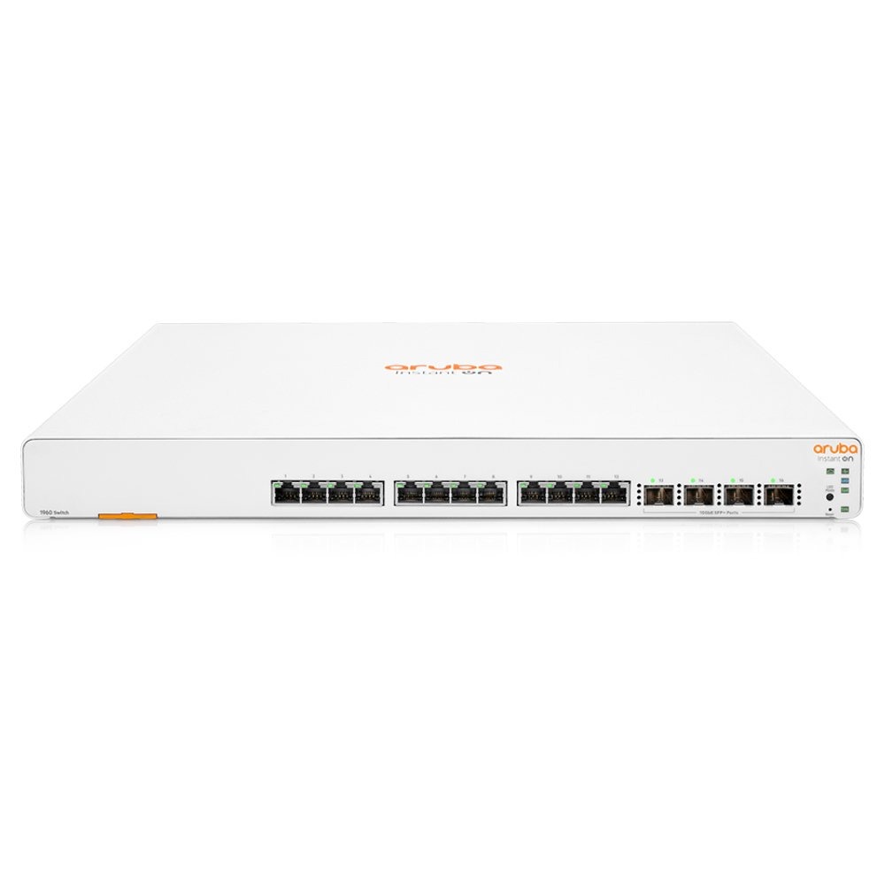 Switch HPE Aruba 1960 12XGT 4SFP+ - JL805A