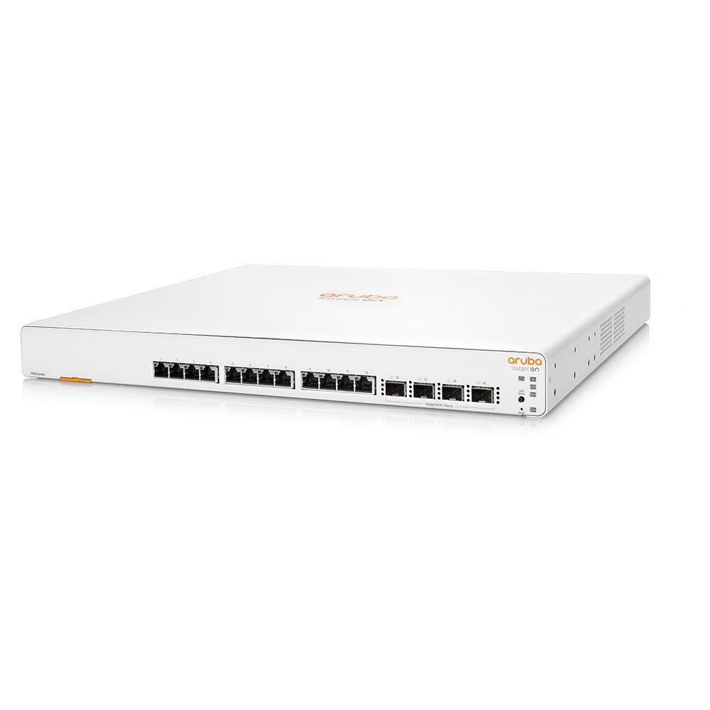 Switch HPE Aruba 1960 12XGT 4SFP+ - JL805A