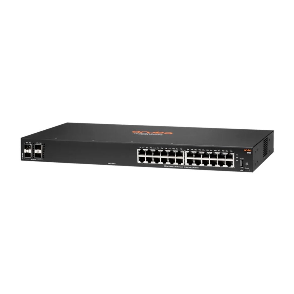 Switch HPE Aruba 6100 24G 4SFP+ - JL678A