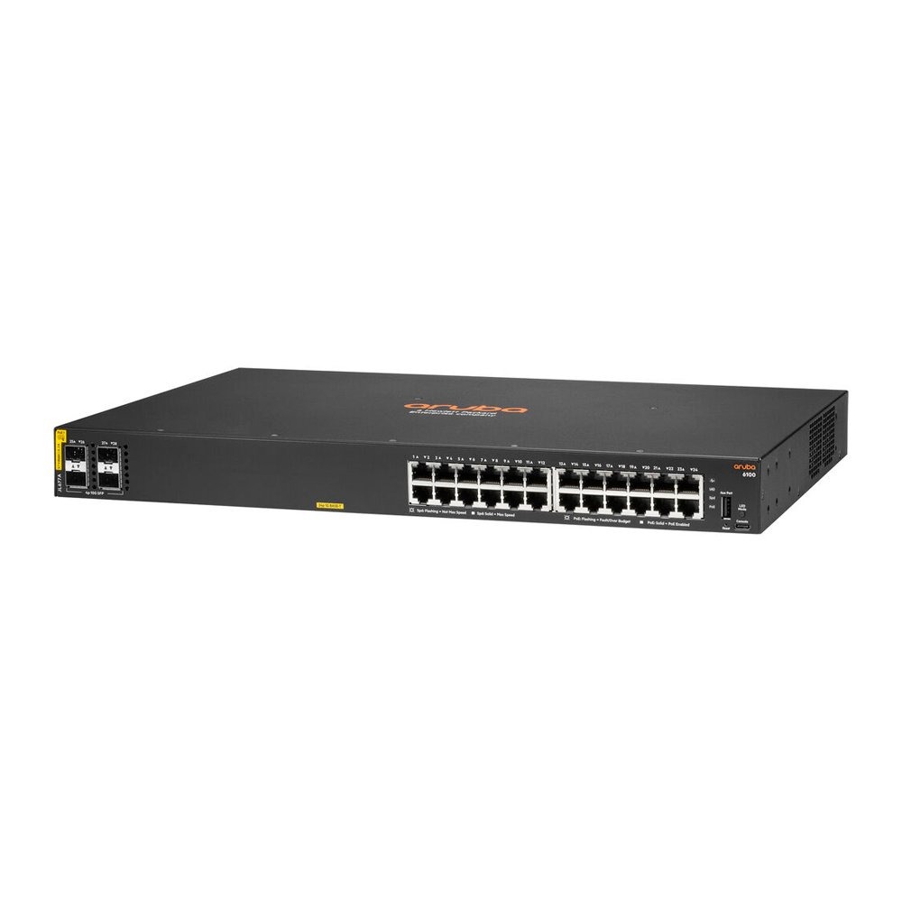 Switch HPE Aruba 6100 24G CL4 4SFP+ JL677A
