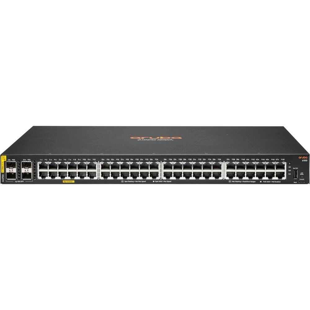 Switch HPE Aruba 6100 48G 4SFP+ CL4 - JL675A